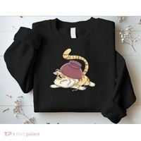 Cat Kawaii Anime Japanese Funny Sweatshirt thumb 2