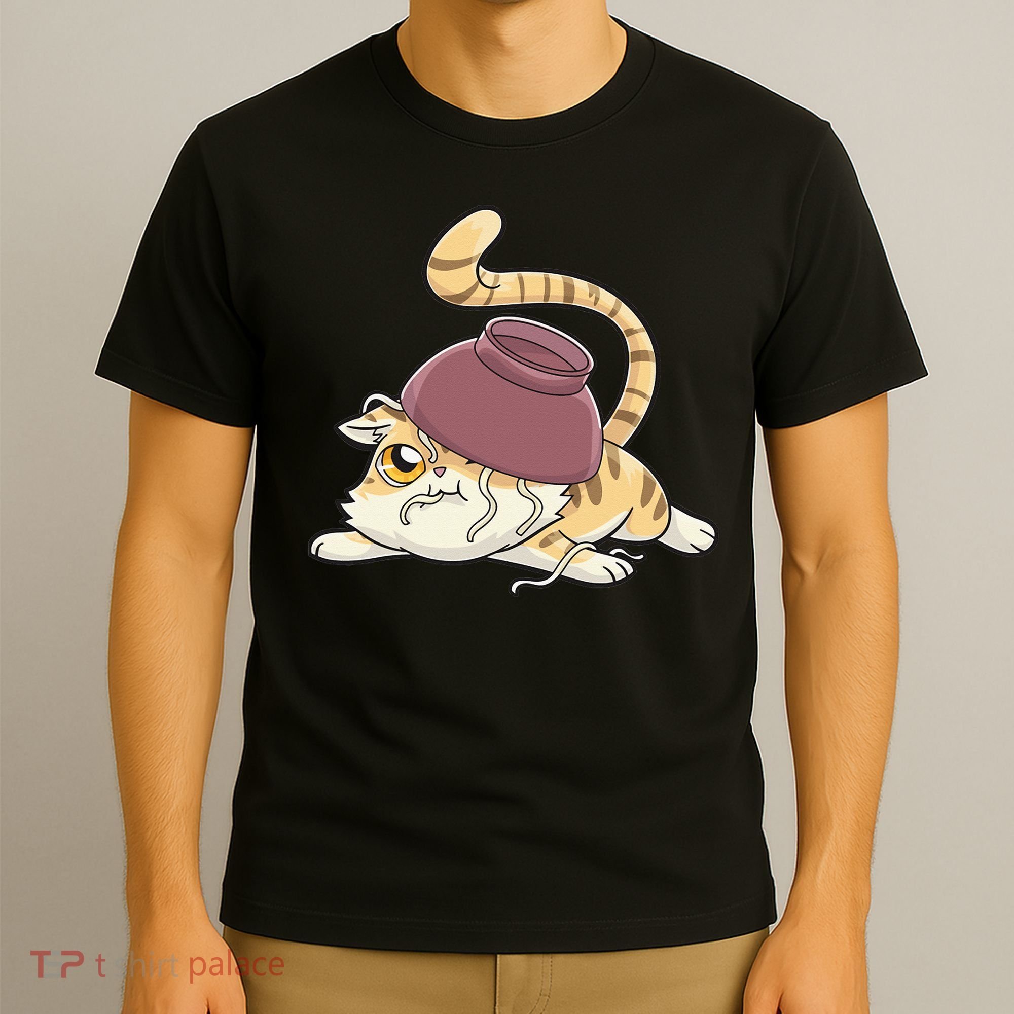 Cat Kawaii Anime Japanese Funny T-Shirt