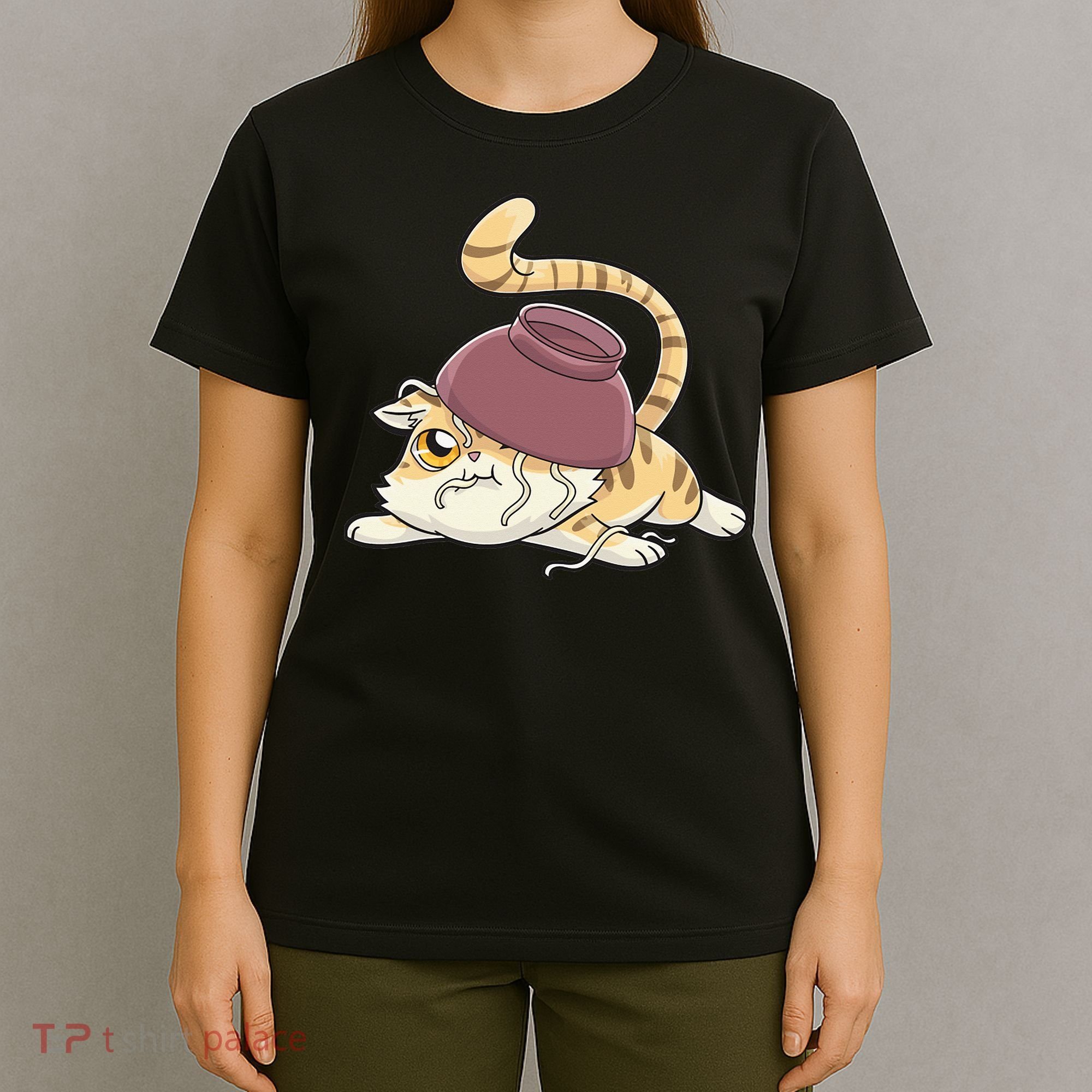Cat Kawaii Anime Japanese Funny T-Shirt