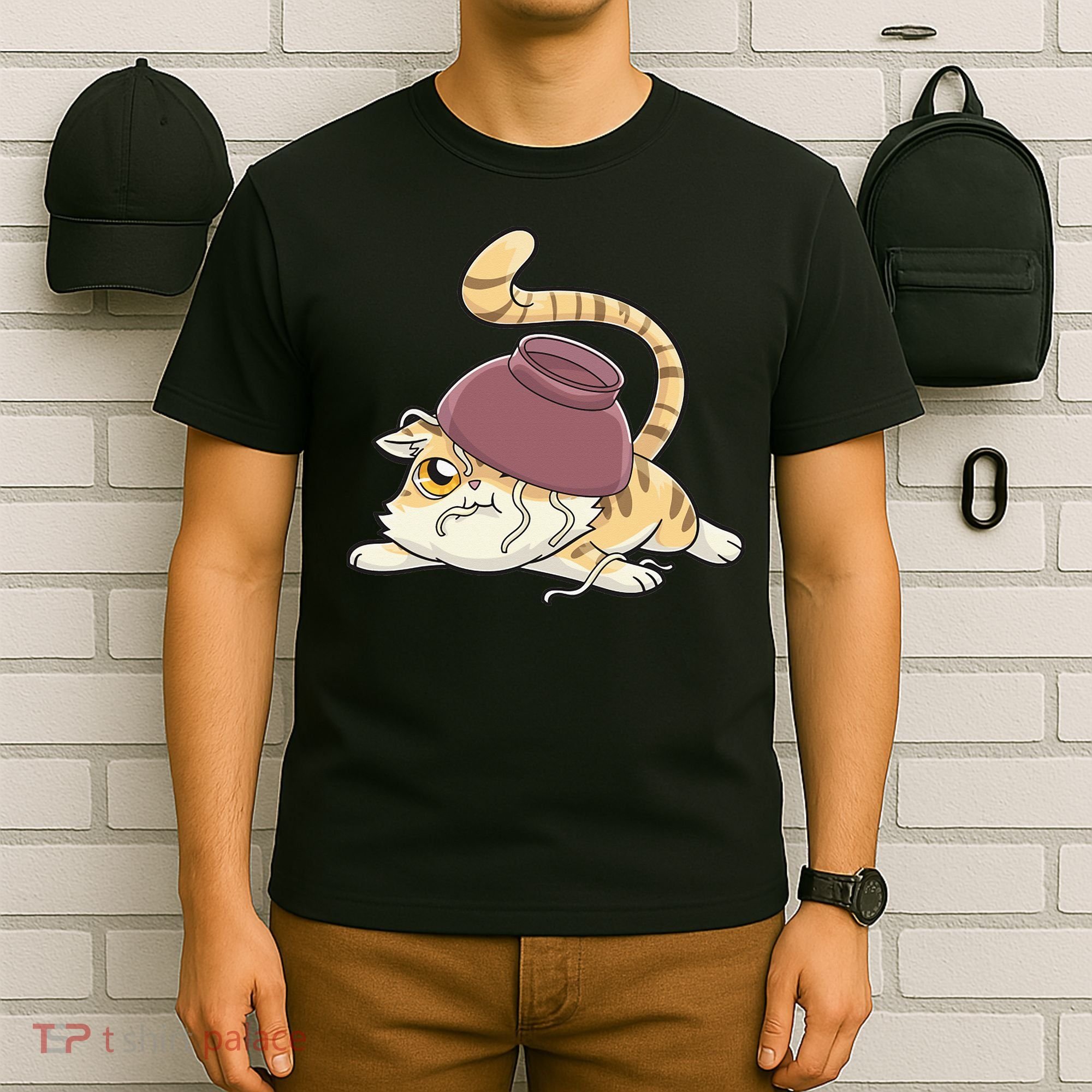 Cat Kawaii Anime Japanese Funny T-Shirt
