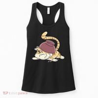 Cat Kawaii Anime Japanese Funny Women's Tank Top thumb 0