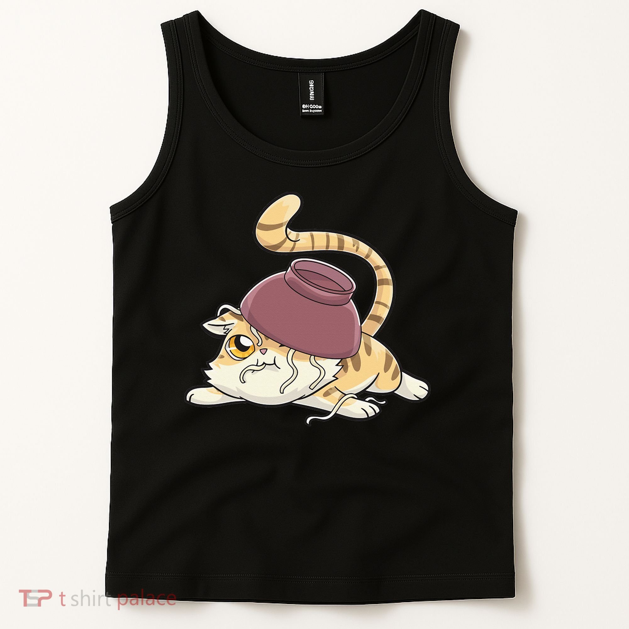 Cat Kawaii Anime Japanese Funny Tank Top