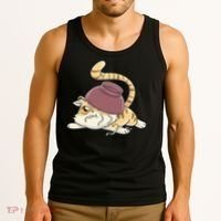 Cat Kawaii Anime Japanese Funny Tank Top thumb 3