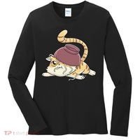 Cat Kawaii Anime Japanese Funny Women's Long Sleeve Shirt thumb 0