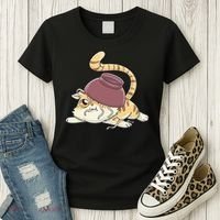 Cat Kawaii Anime Japanese Funny Women's T-Shirt thumb 3