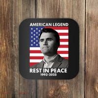Charlie Kirk American Legend Rest In Peace Coaster thumb 0