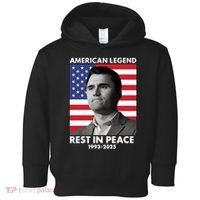 Charlie Kirk American Legend Rest In Peace Toddler Hoodie thumb 0