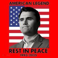 Charlie Kirk American Legend Rest In Peace Santa Hat thumb 1