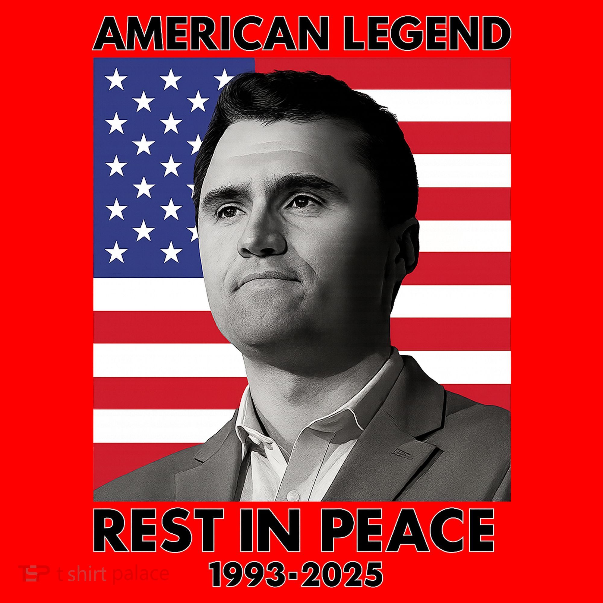 Charlie Kirk American Legend Rest In Peace Santa Hat