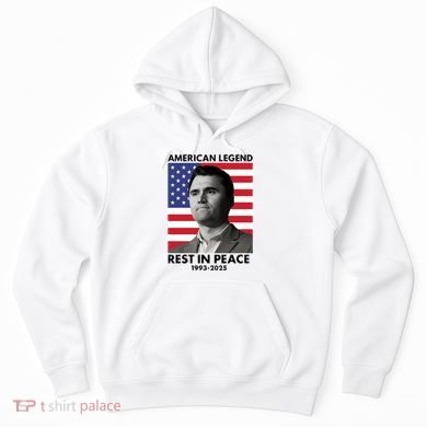 Charlie Kirk American Legend Rest In Peace Hoodie