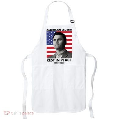 Charlie Kirk American Legend Rest In Peace Apron