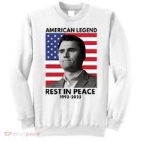 Charlie Kirk American Legend Rest In Peace Sweatshirt thumb 0
