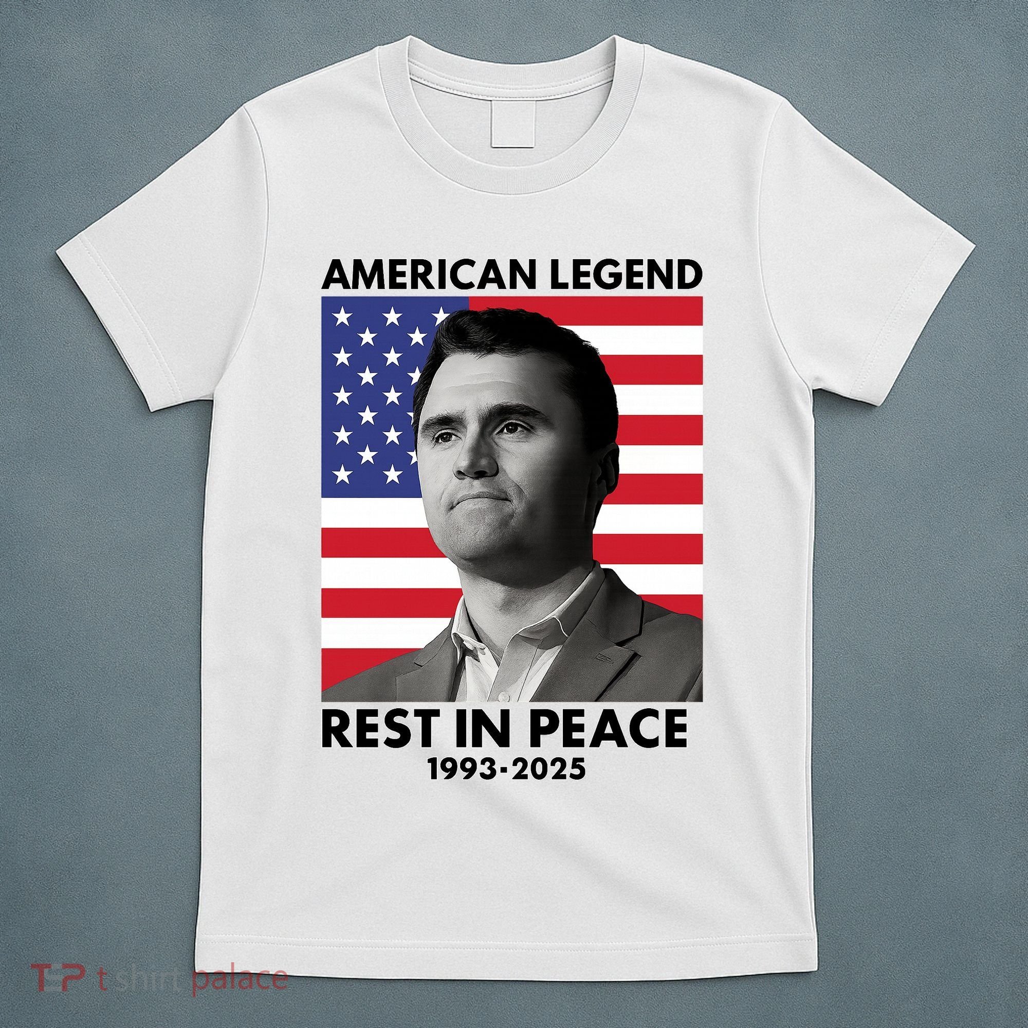 Charlie Kirk American Legend Rest In Peace T-Shirt