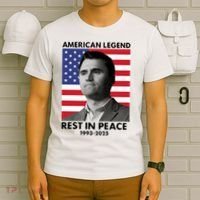 Charlie Kirk American Legend Rest In Peace T-Shirt thumb 6