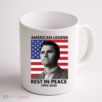 Charlie Kirk American Legend Rest In Peace Coffee Mug thumb 1