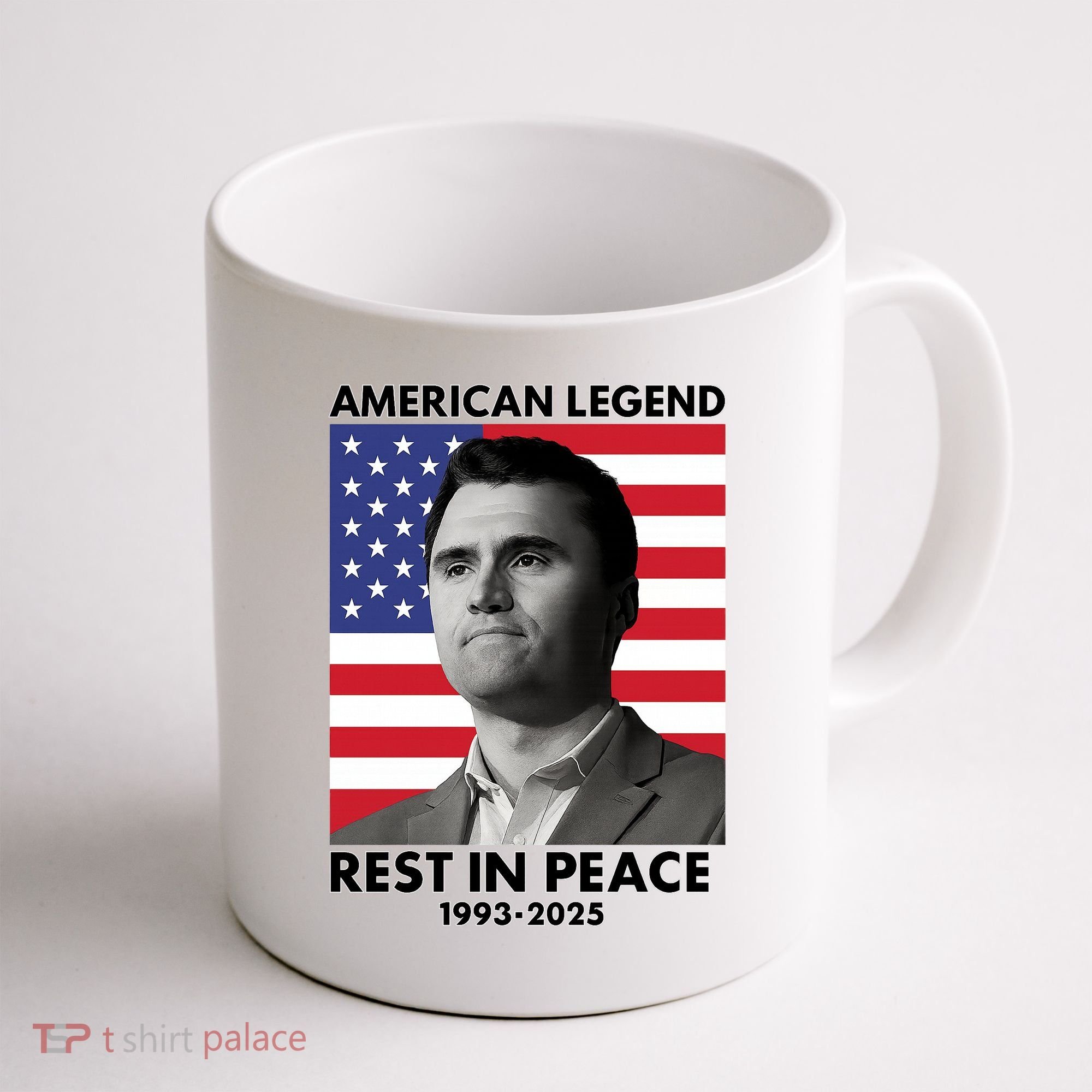 Charlie Kirk American Legend Rest In Peace Coffee Mug