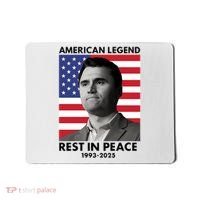 Charlie Kirk American Legend Rest In Peace Mousepad thumb 0