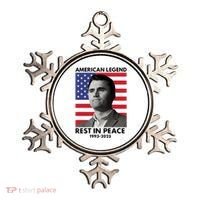 Charlie Kirk American Legend Rest In Peace Ornament thumb 0