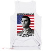 Charlie Kirk American Legend Rest In Peace Tank Top thumb 0