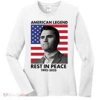 Charlie Kirk American Legend Rest In Peace Women's Long Sleeve Shirt thumb 0