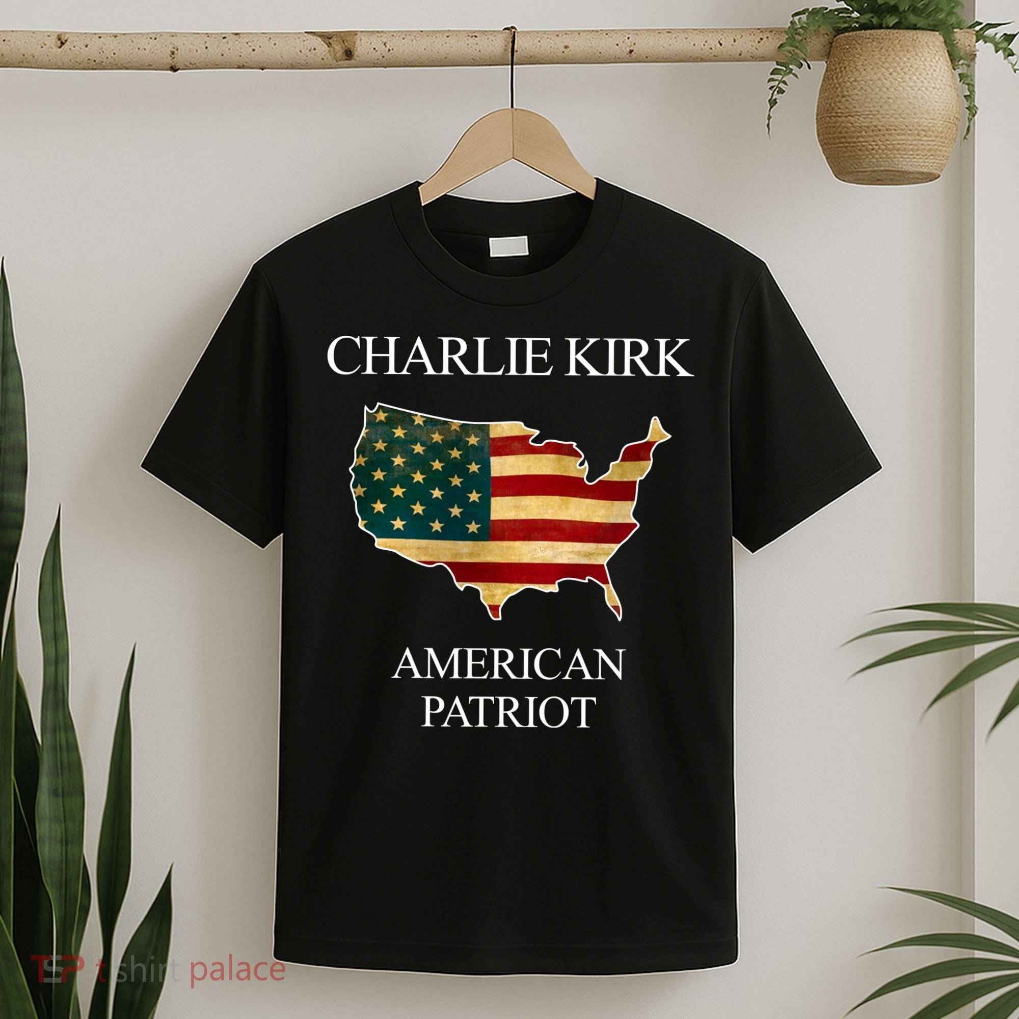 Charlie Kirk American Patriot Political Conservative Fan T-Shirt