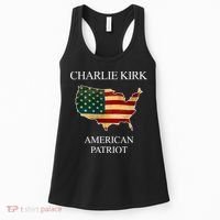Charlie Kirk American Patriot Political Conservative Fan Women's Tank Top thumb 0