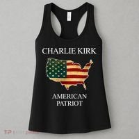 Charlie Kirk American Patriot Political Conservative Fan Women's Tank Top thumb 3