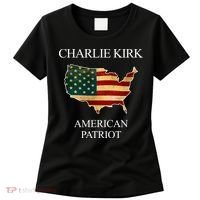 Charlie Kirk American Patriot Political Conservative Fan Women's T-Shirt thumb 0