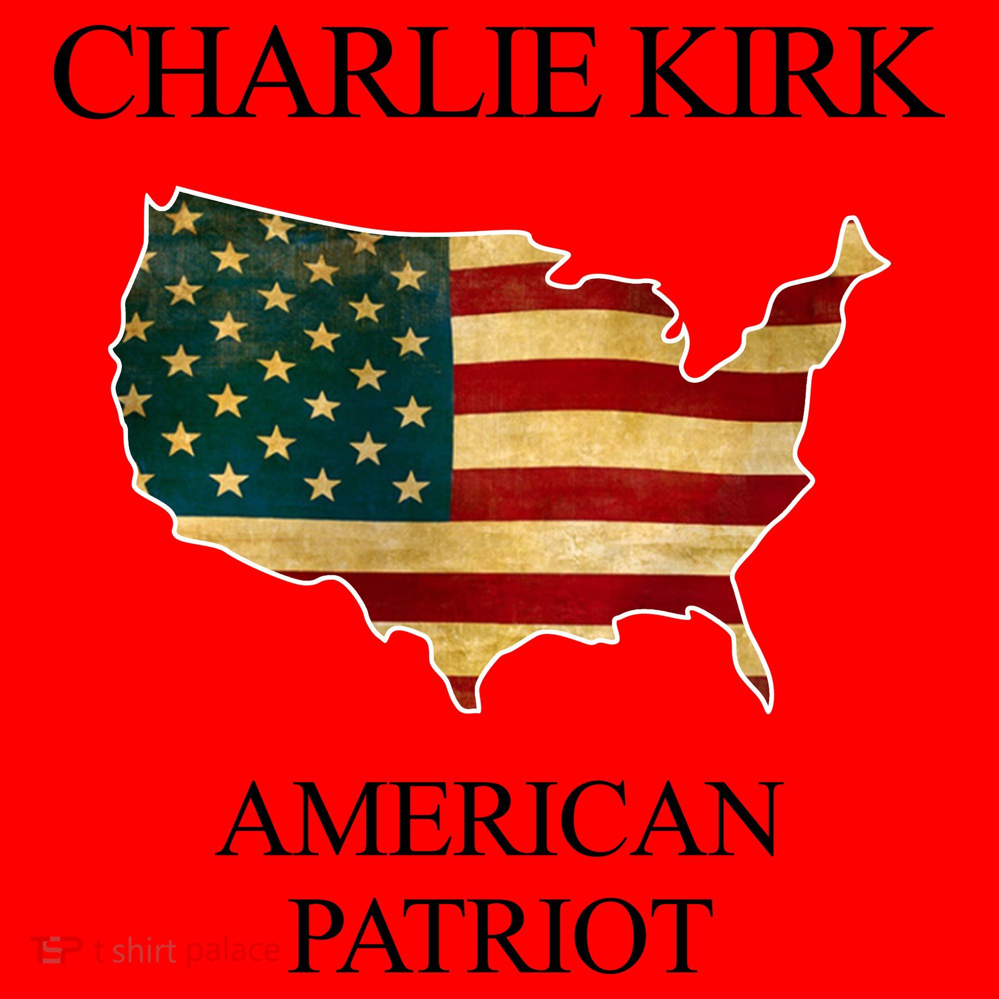 Charlie Kirk American Patriot Political Conservative Fan Santa Hat