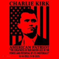Charlie Kirk American Patriot 1993-2025 Santa Hat thumb 1