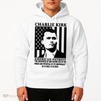 Charlie Kirk American Patriot 1993-2025 Hoodie thumb 2