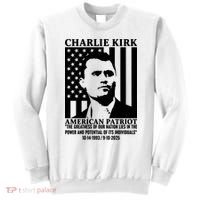 Charlie Kirk American Patriot 1993-2025 Sweatshirt thumb 0