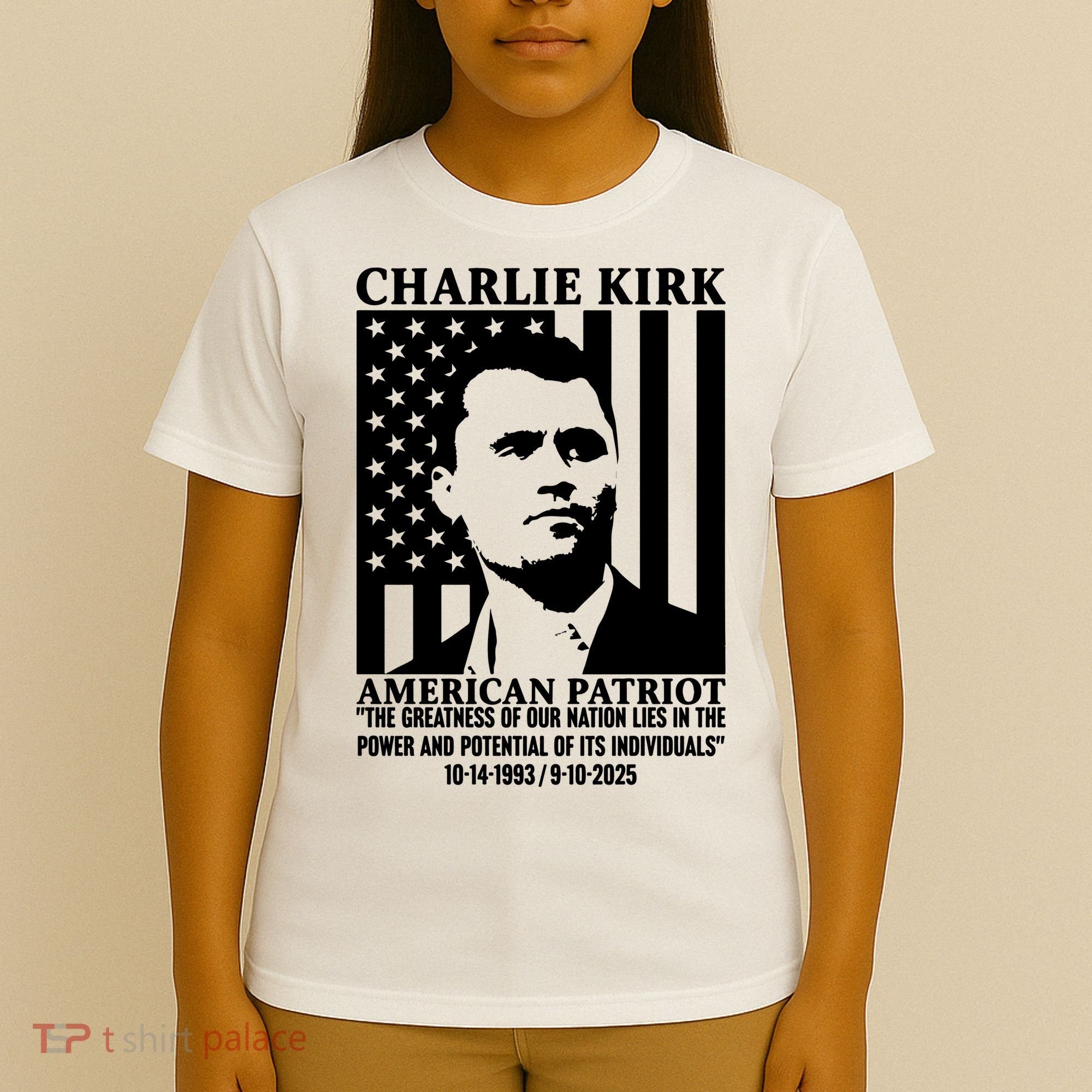 Charlie Kirk American Patriot 1993-2025 T-Shirt