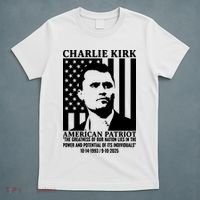Charlie Kirk American Patriot 1993-2025 T-Shirt thumb 5