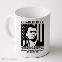 Charlie Kirk American Patriot 1993-2025 Coffee Mug thumb 0