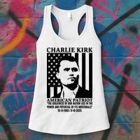 Charlie Kirk American Patriot 1993-2025 Women's Tank Top thumb 3
