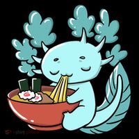 Cute Kawaii Anime Axolotl Japanese Ramen Noodles Coffee Mug thumb 5
