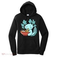 Cute Kawaii Anime Axolotl Japanese Ramen Noodles Women's Hoodie thumb 0
