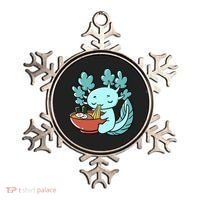 Cute Kawaii Anime Axolotl Japanese Ramen Noodles Ornament thumb 0