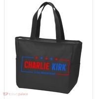 Charlie Kirk American Patriot Hero Tote Bag thumb 3