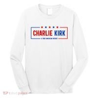 Charlie Kirk American Patriot Hero Long Sleeve Shirt thumb 0
