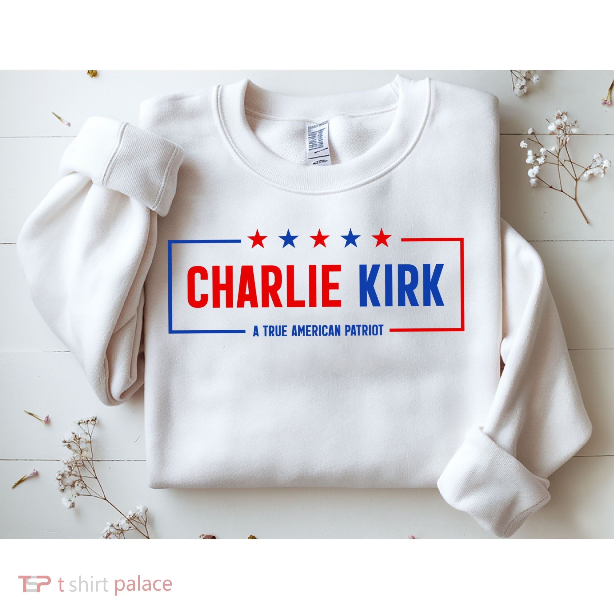 Charlie Kirk American Patriot Hero Sweatshirt