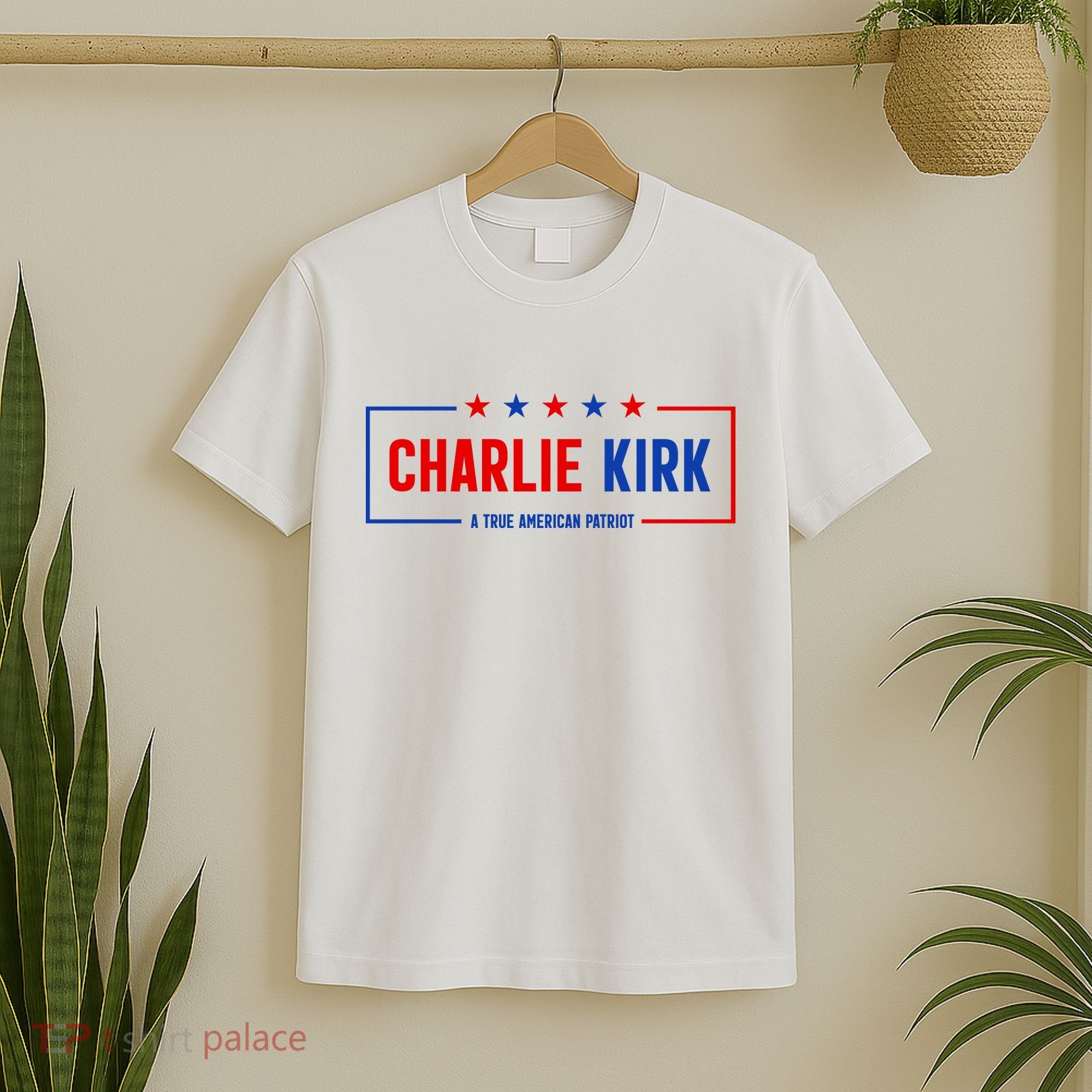 Charlie Kirk American Patriot Hero T-Shirt