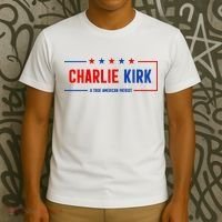 Charlie Kirk American Patriot Hero T-Shirt thumb 3