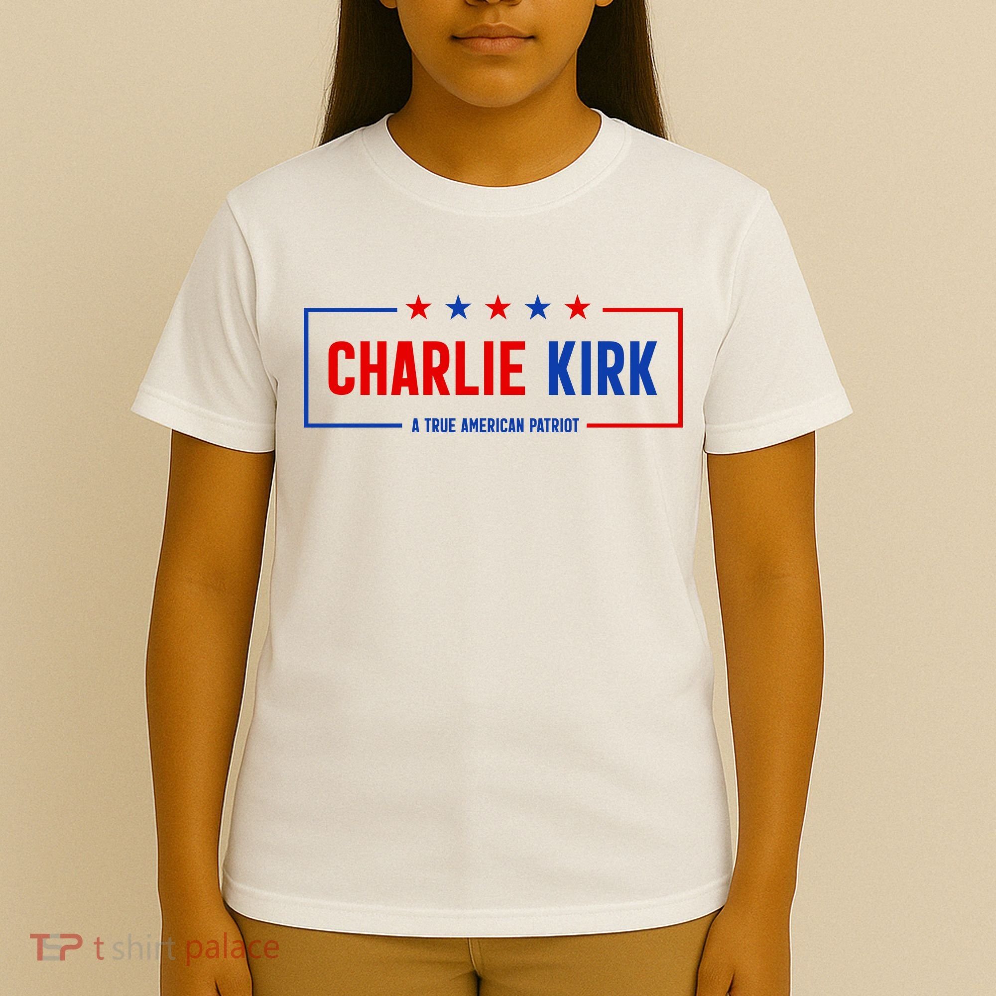 Charlie Kirk American Patriot Hero T-Shirt
