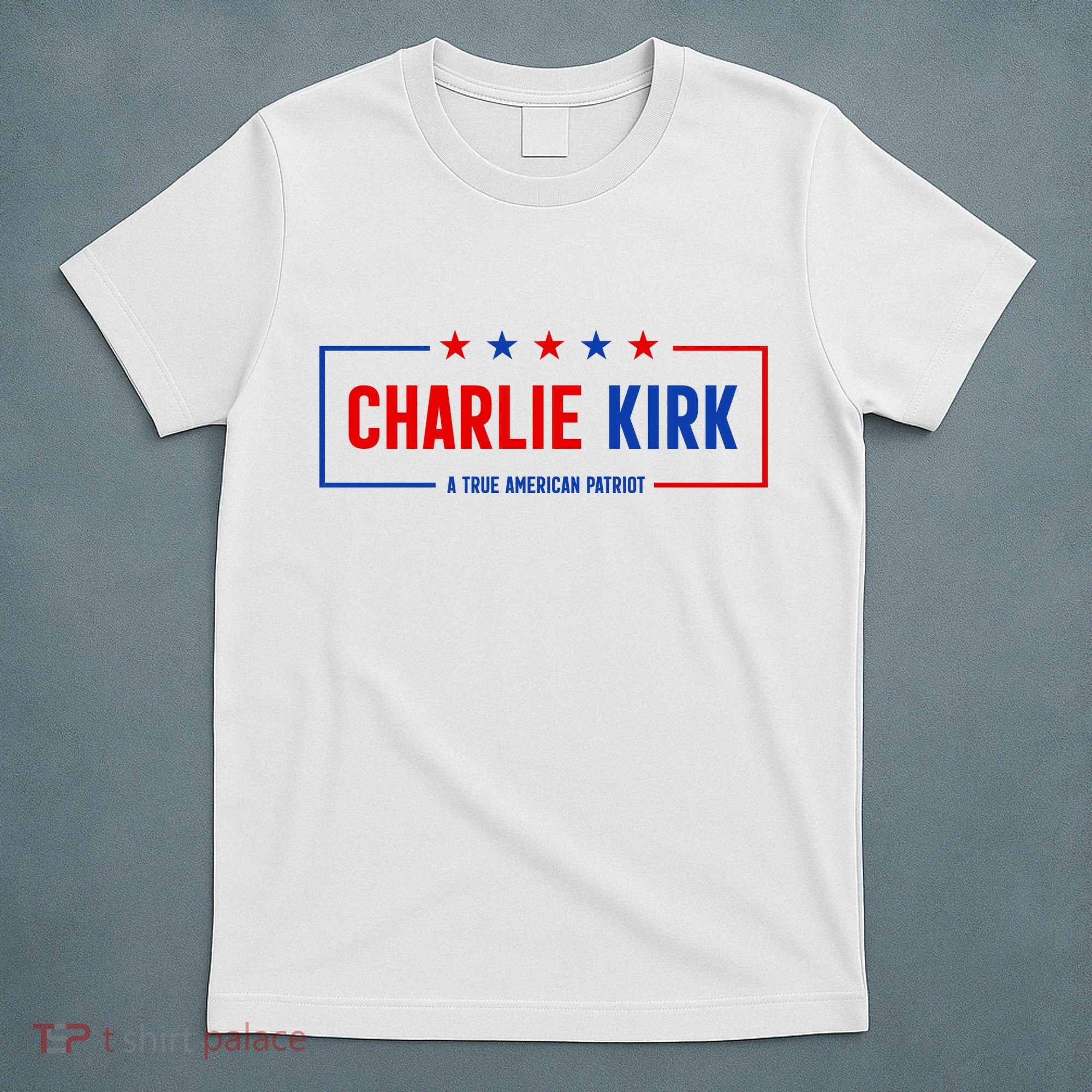 Charlie Kirk American Patriot Hero T-Shirt