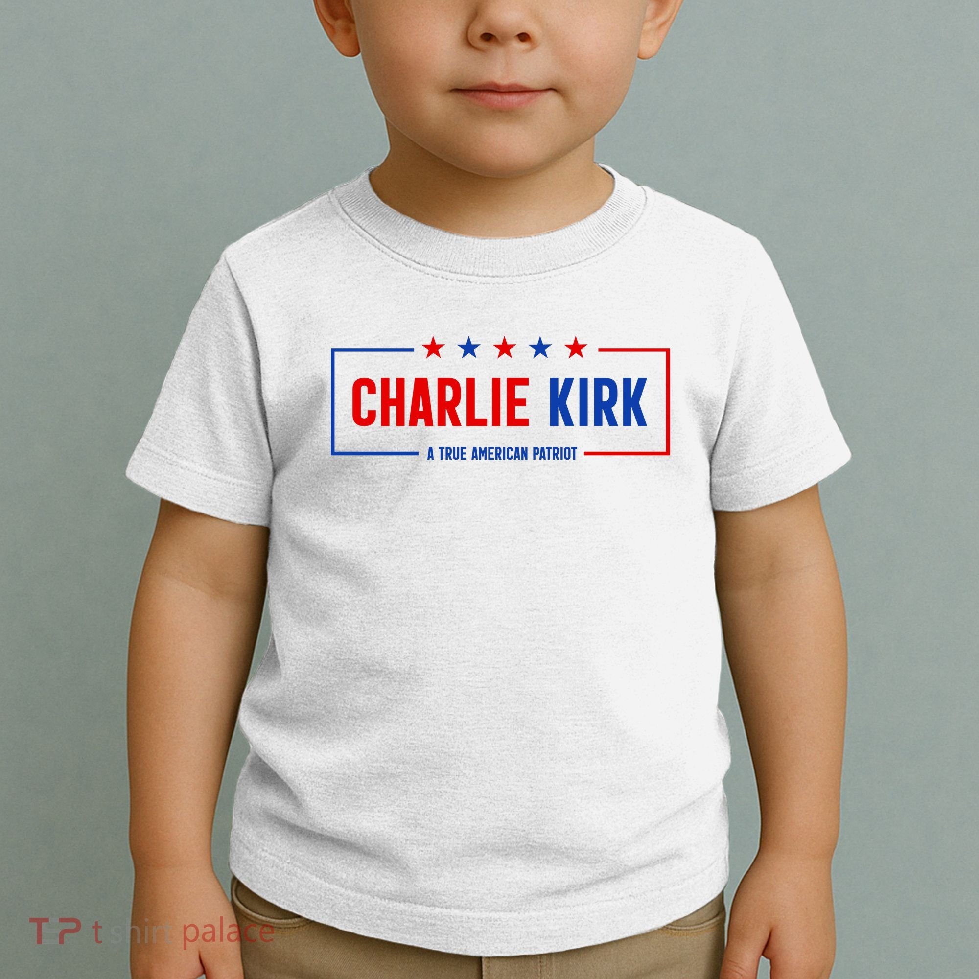 Charlie Kirk American Patriot Hero Toddler T-Shirt