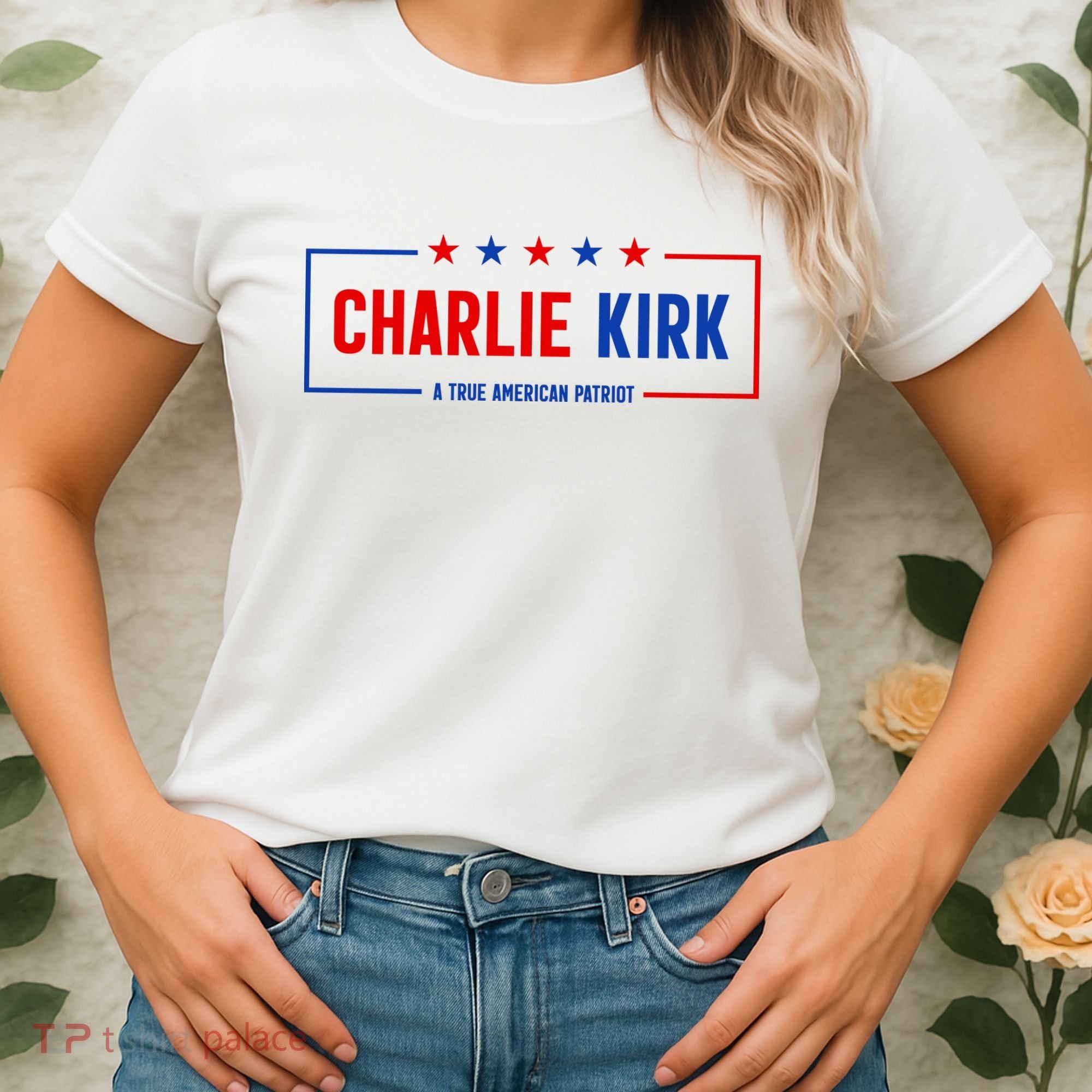 Charlie Kirk American Patriot Hero Women's T-Shirt