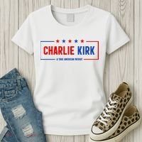 Charlie Kirk American Patriot Hero Women's T-Shirt thumb 3