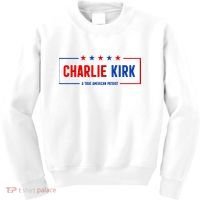 Charlie Kirk American Patriot Hero Kids Sweatshirt thumb 0